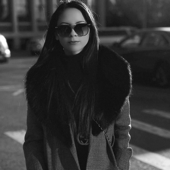 Dior Reflected P Rimless Aviator Sunglasses, Black Frame Purple Gradient Lens - Picture 3 of 10